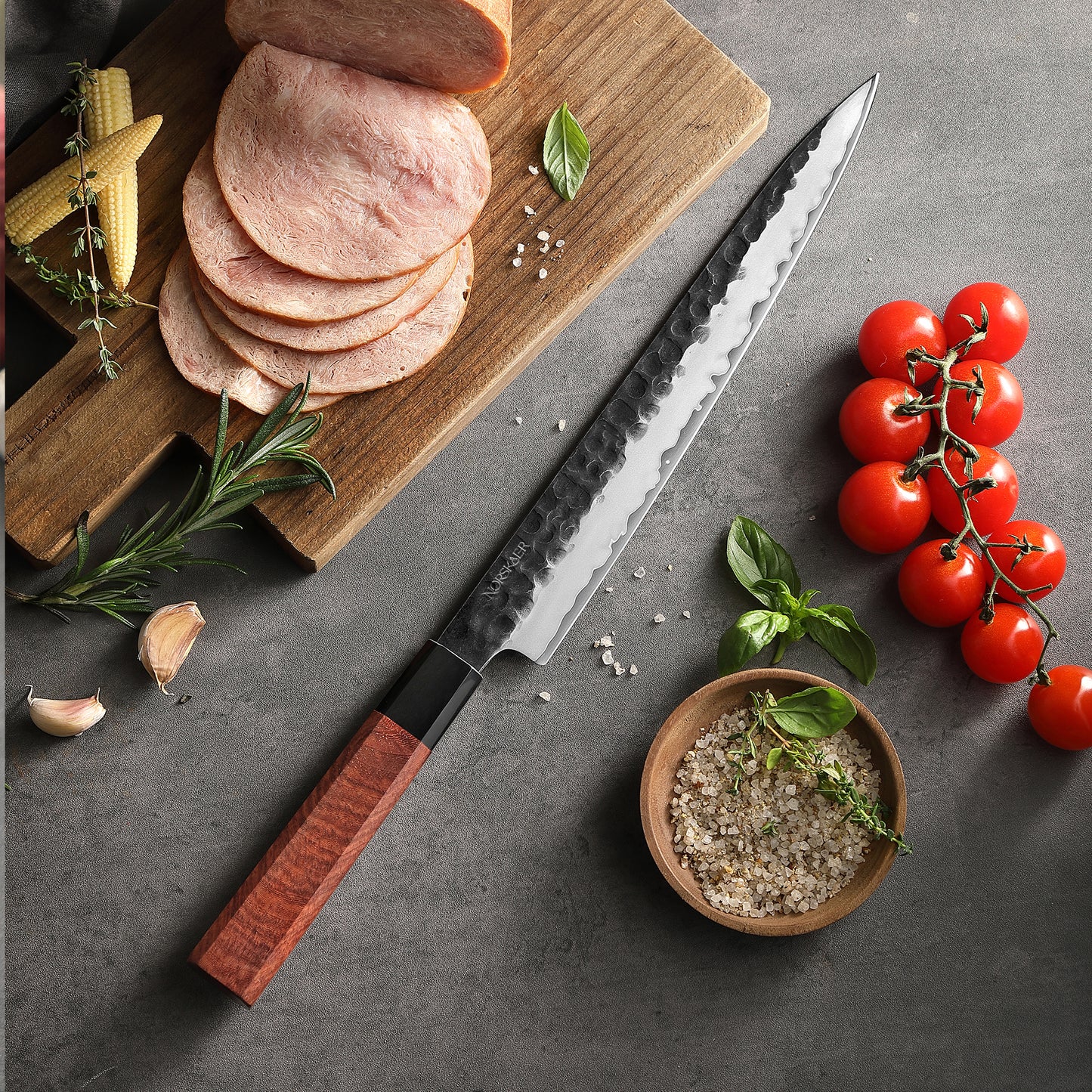 Norskaer Black Buffalo Forskærerkniv