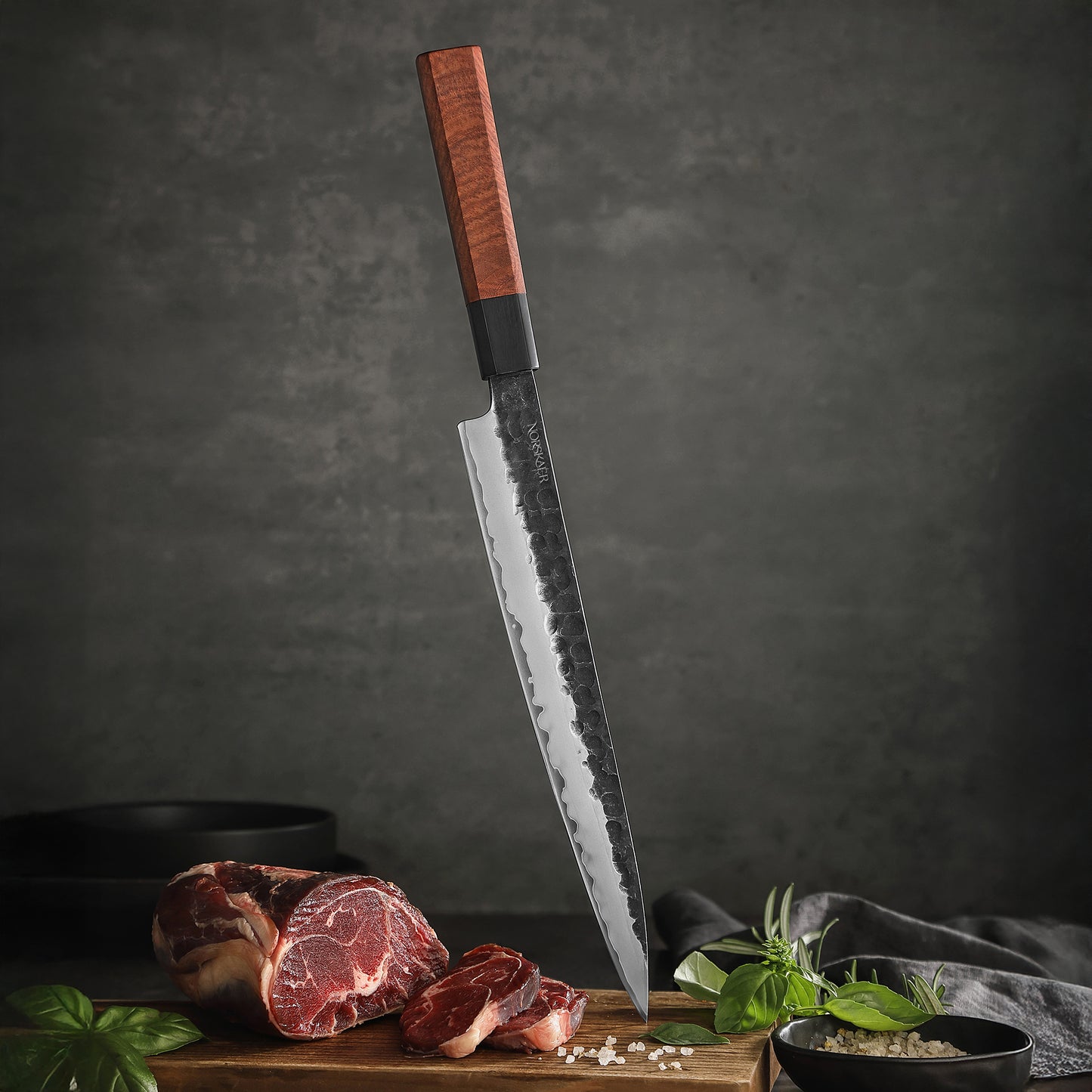Norskaer Black Buffalo Forskærerkniv