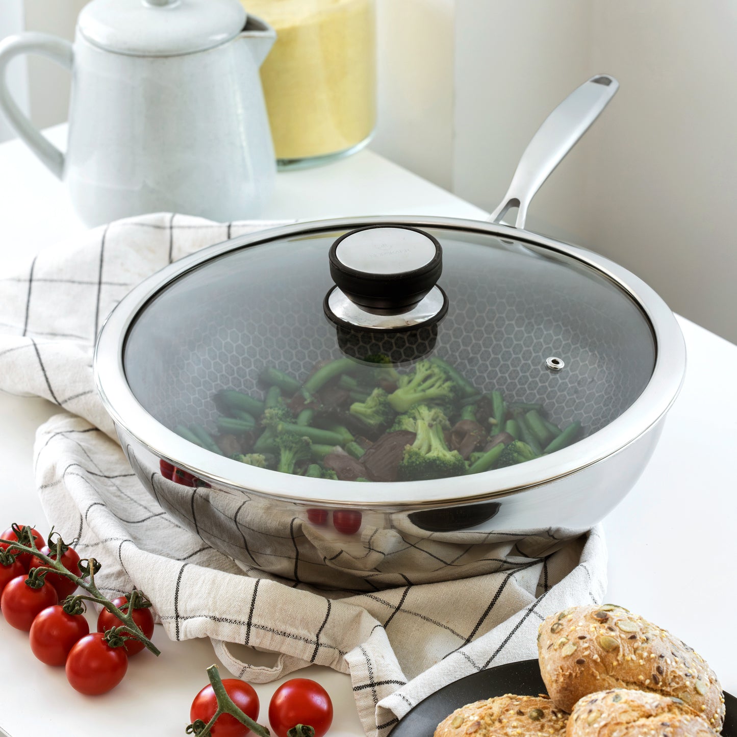 Norskaer Non-Stick Wokpande Ø 30cm - 5,1L