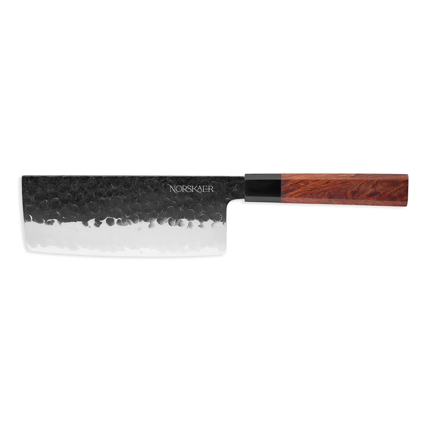 Norskaer Black Buffalo Nakiri Kokkekniv