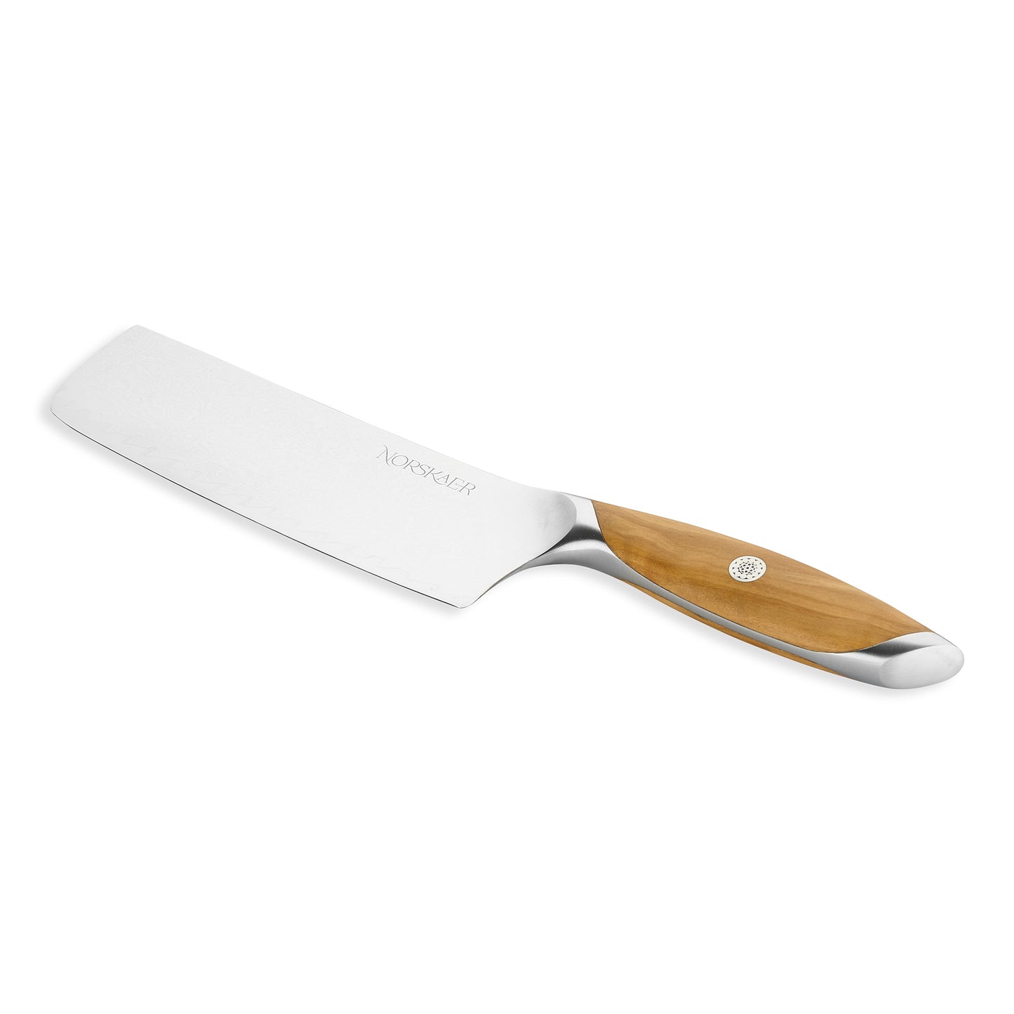 Norskaer Olive Wood Nakiri Kokkekniv