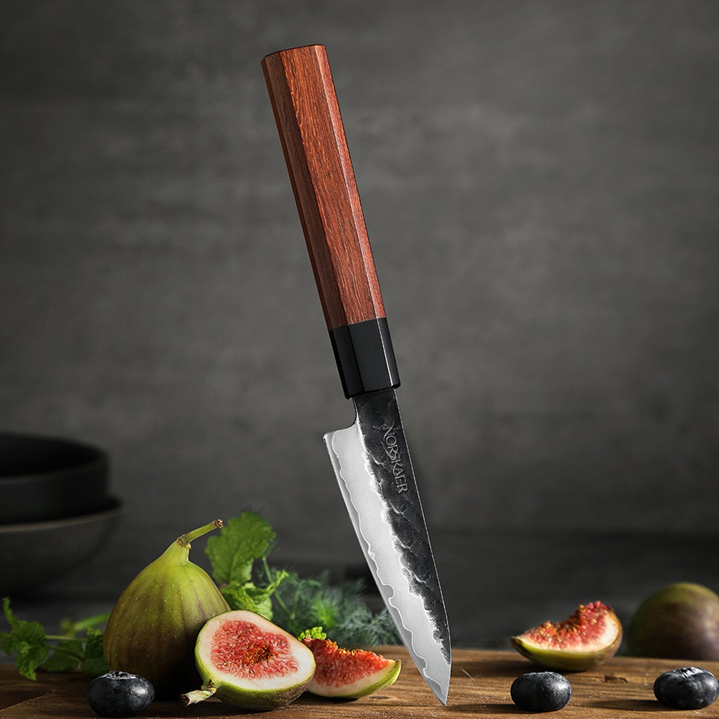 Norskaer Black Buffalo Urtekniv