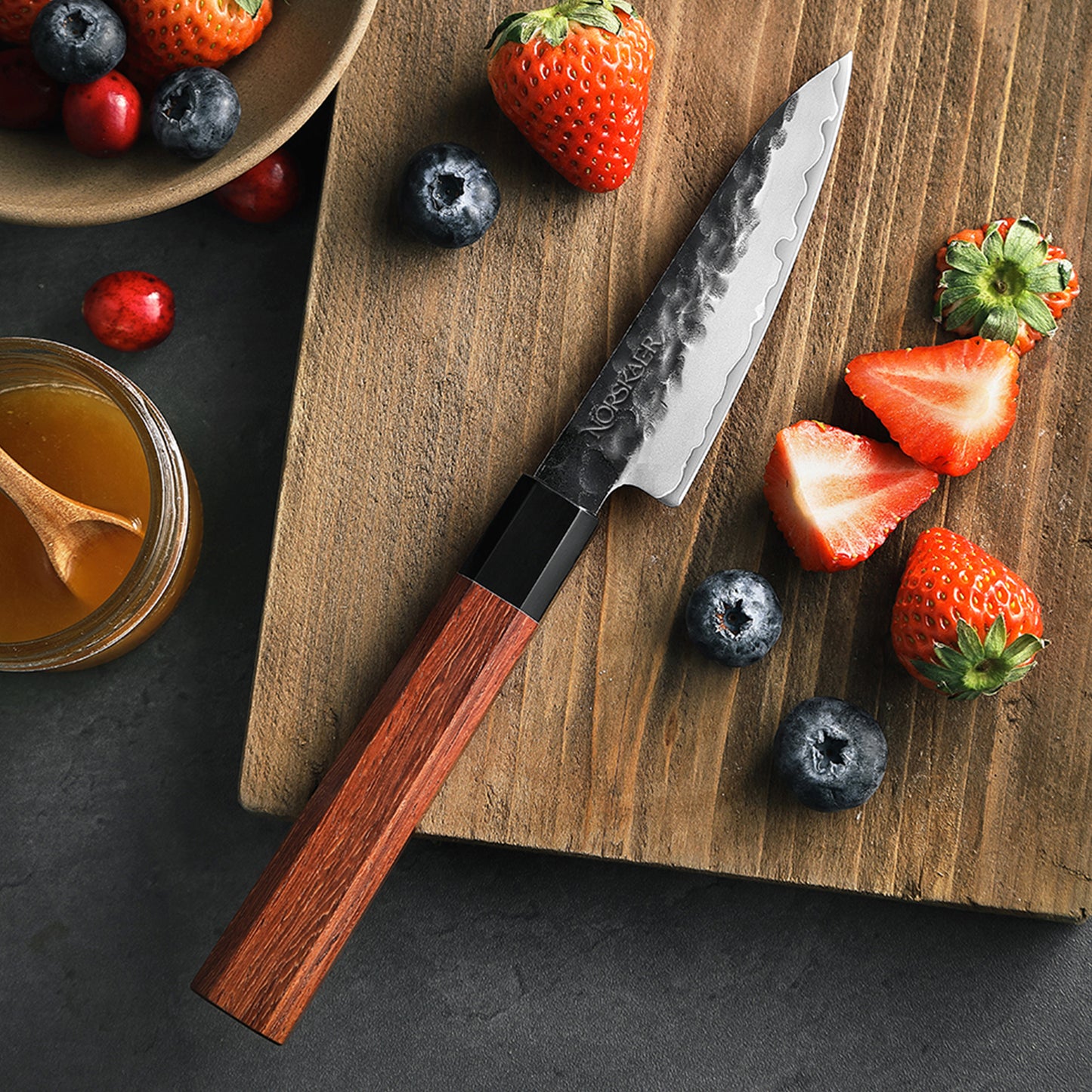 Norskaer Black Buffalo Urtekniv